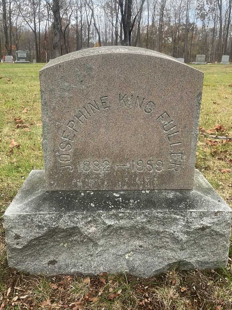 Josephine King Fuller's grave. Photo 3