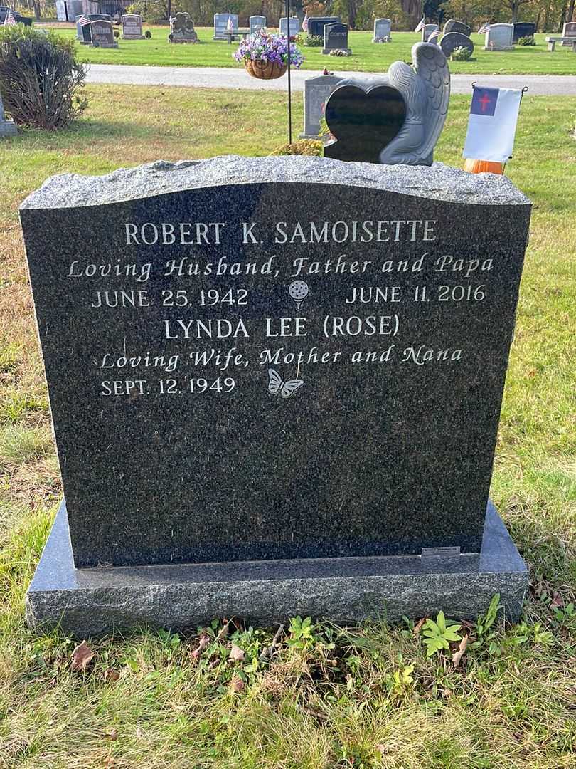 Robert K. Samoisette's grave. Photo 4