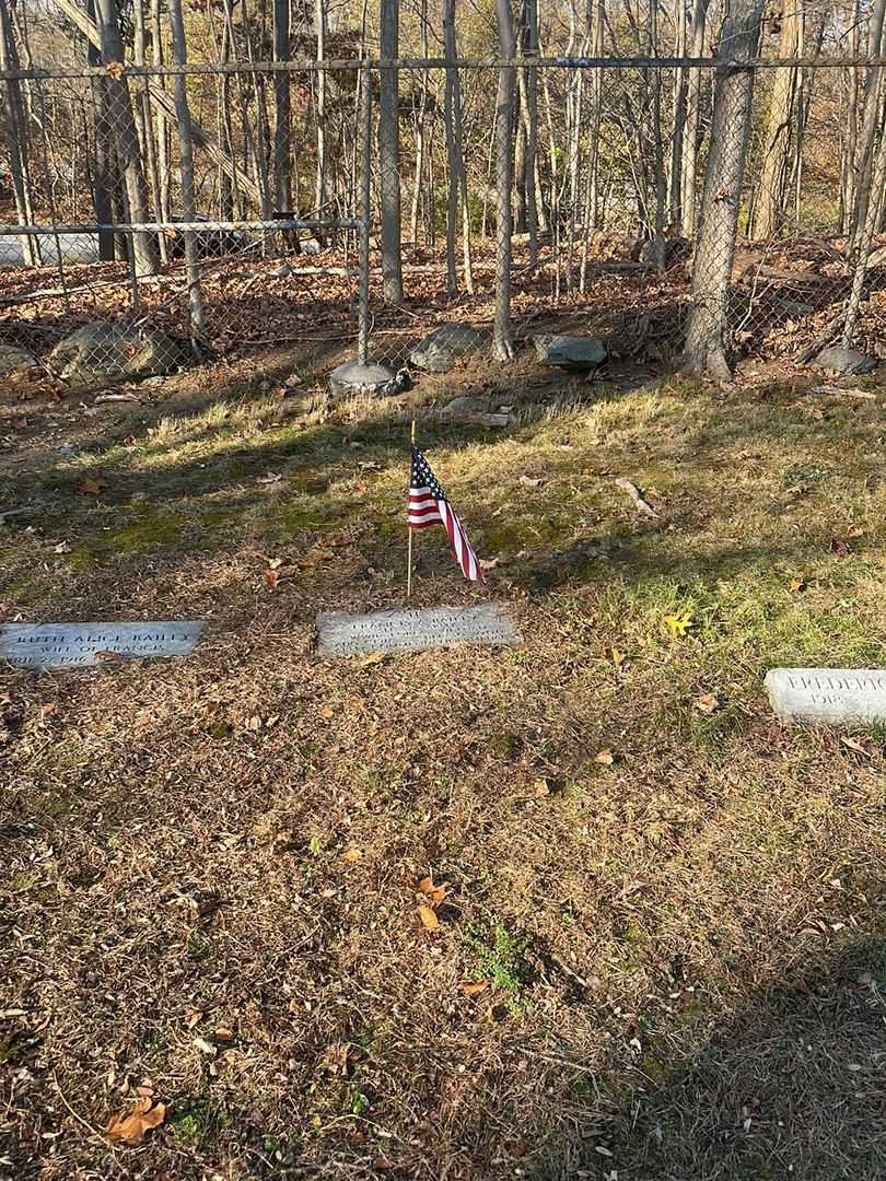 Francis A. Bailey's grave. Photo 2