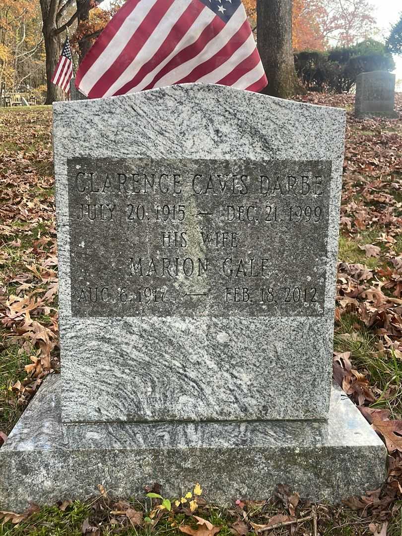 Clarence Cavis Darbe's grave. Photo 4