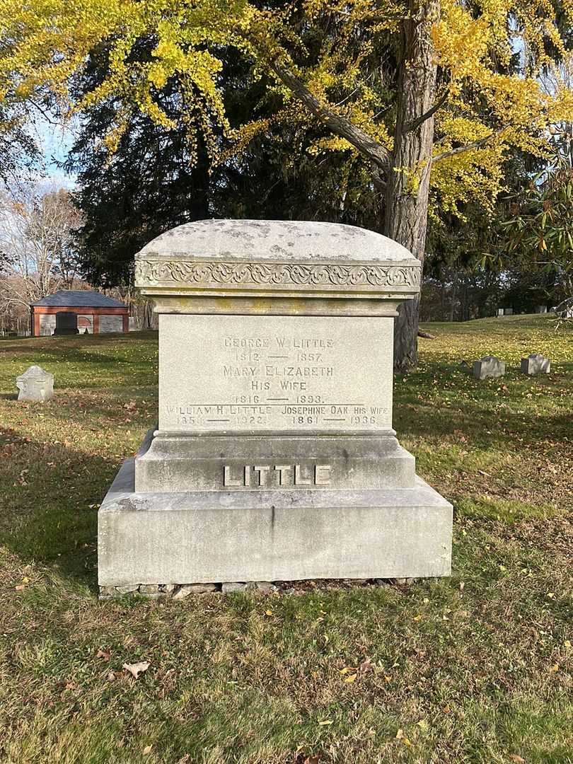 Josephine Oak Little's grave. Photo 2