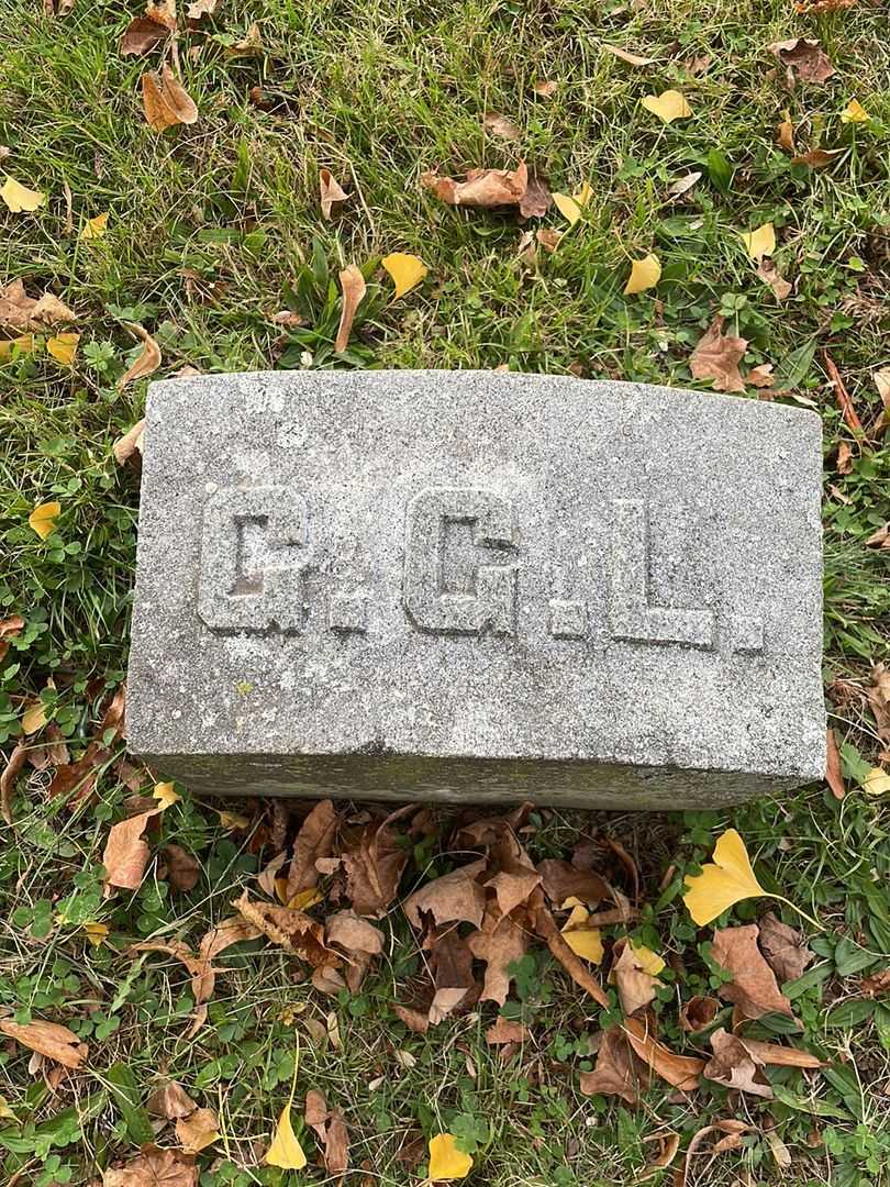 George G. Larkin's grave. Photo 3