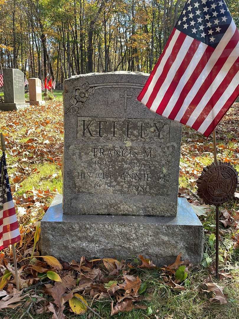 Annie M. Kelley's grave. Photo 3