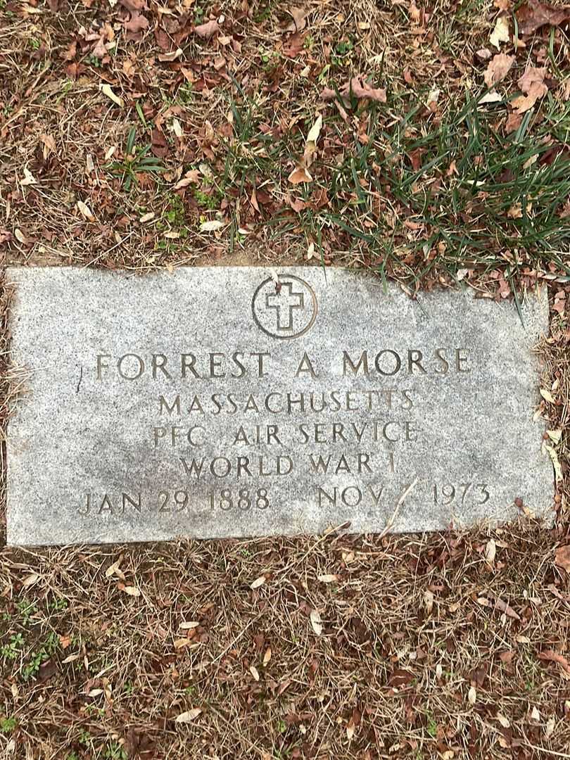 Forrest A. Morse's grave. Photo 5