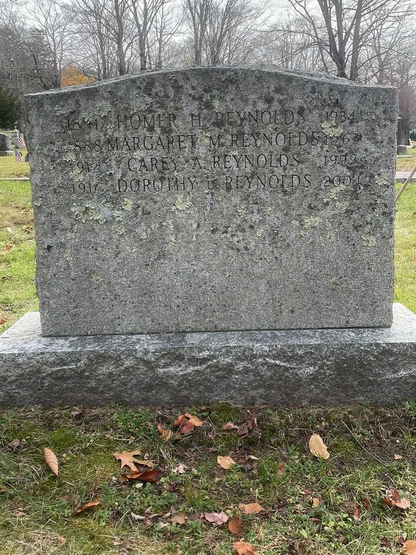 Carey A. Reynolds's grave. Photo 3