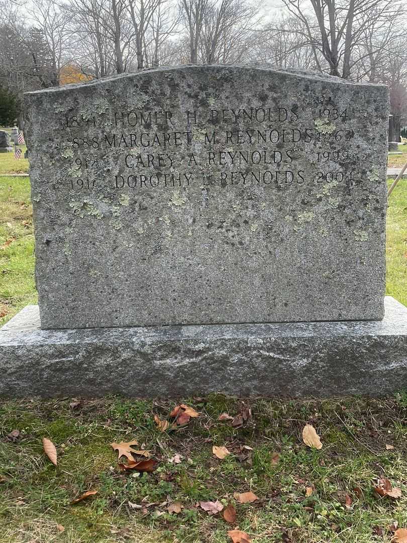 Carey A. Reynolds's grave. Photo 4