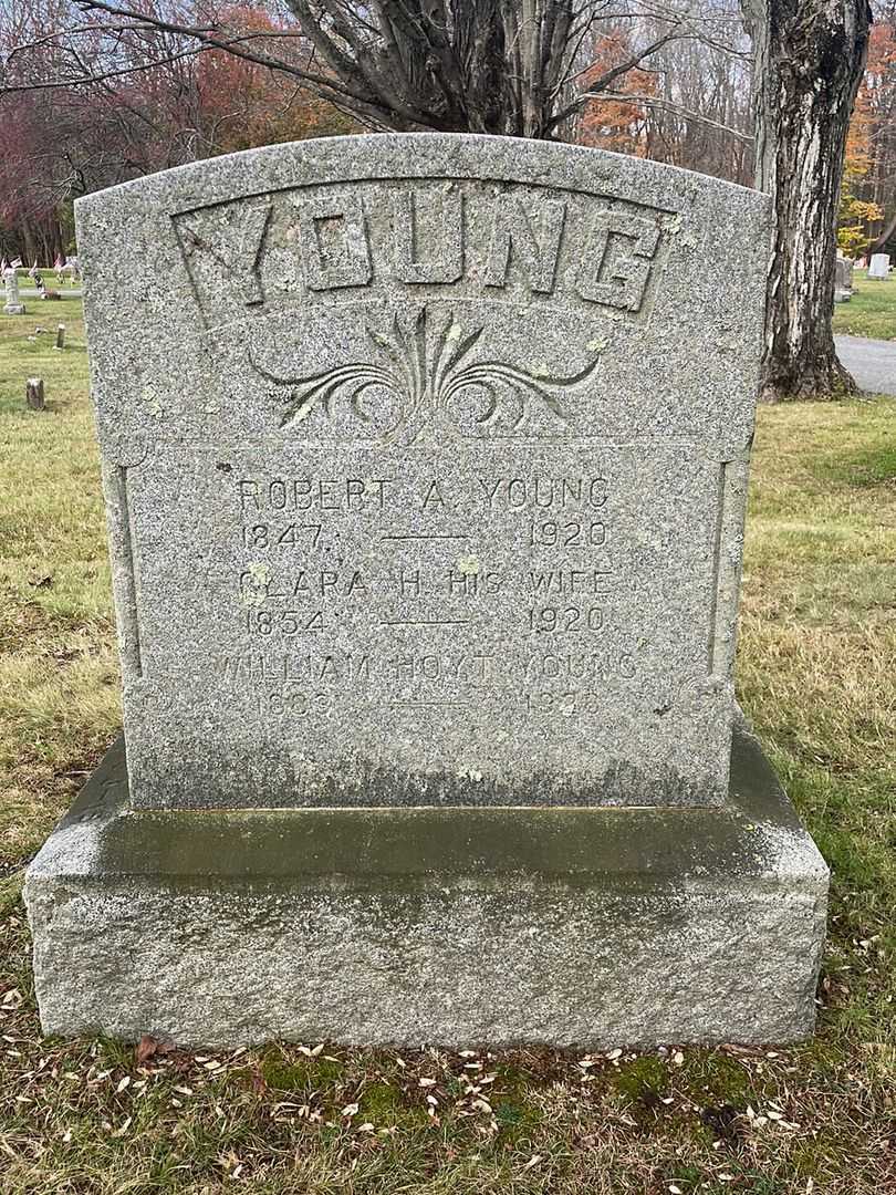 Robert A. Young's grave. Photo 1