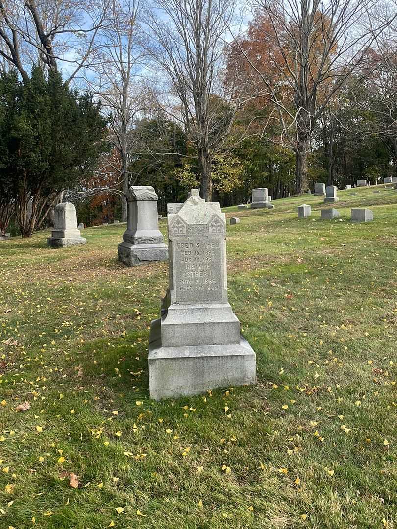 Fred S. Teed's grave. Photo 2