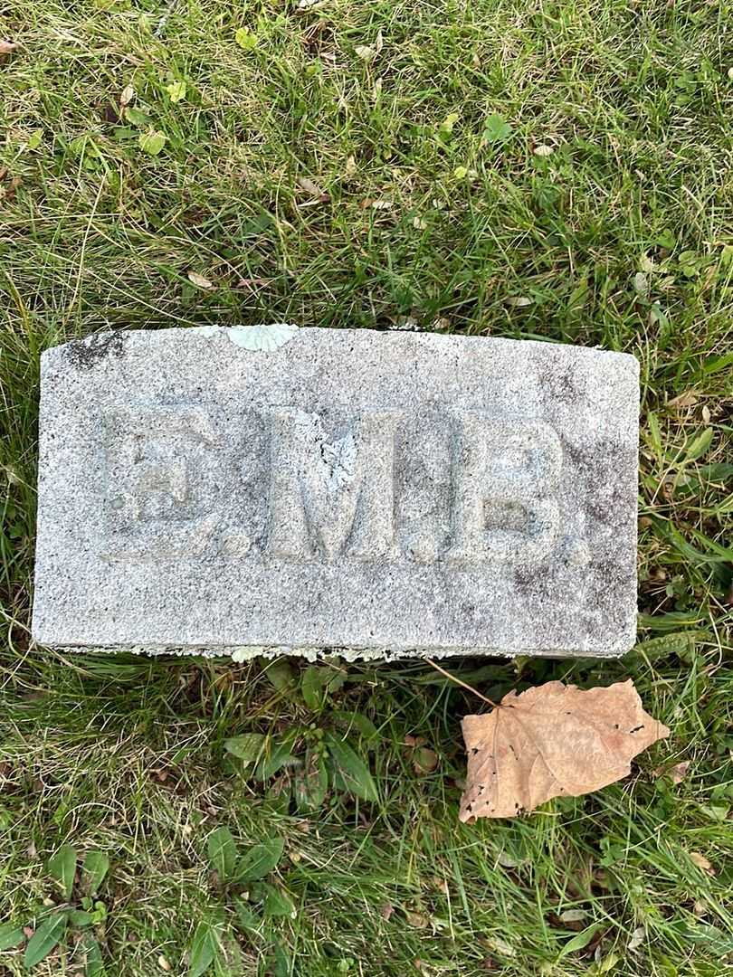 Edward M. Brown's grave. Photo 4