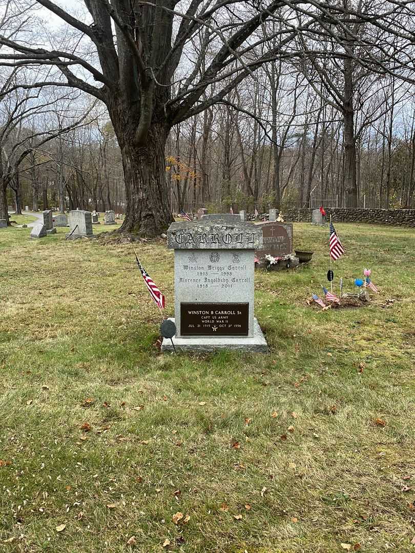 Florence Ingoldsby Carroll's grave. Photo 2