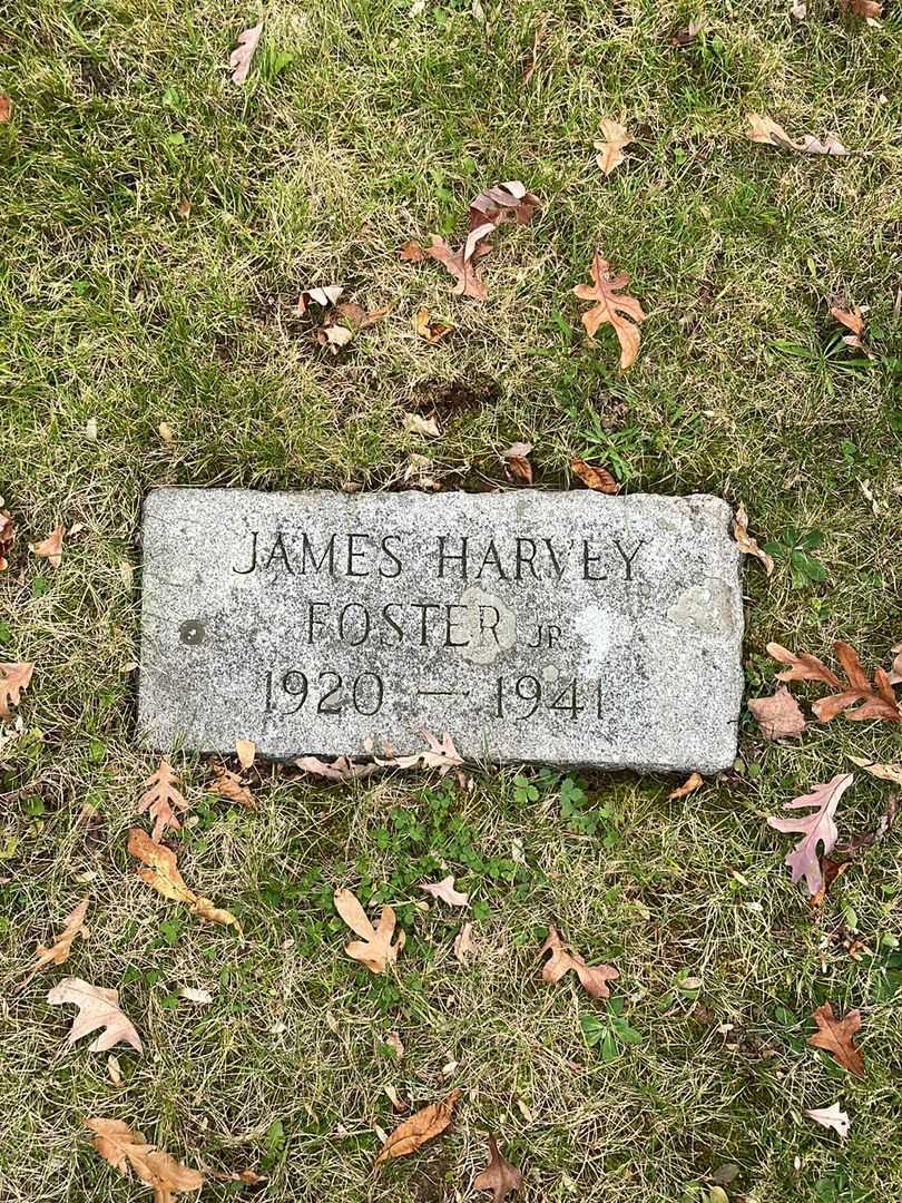 James Harvey Foster Junior's grave. Photo 4