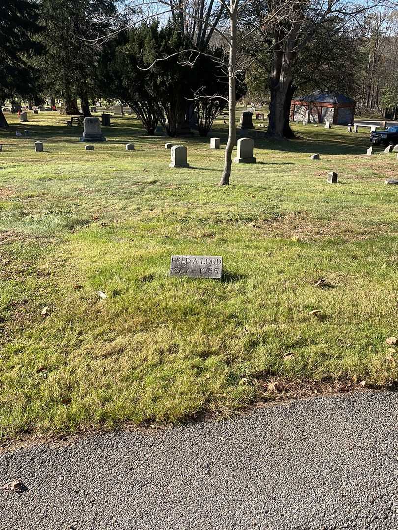 Fred A. Loud's grave. Photo 2