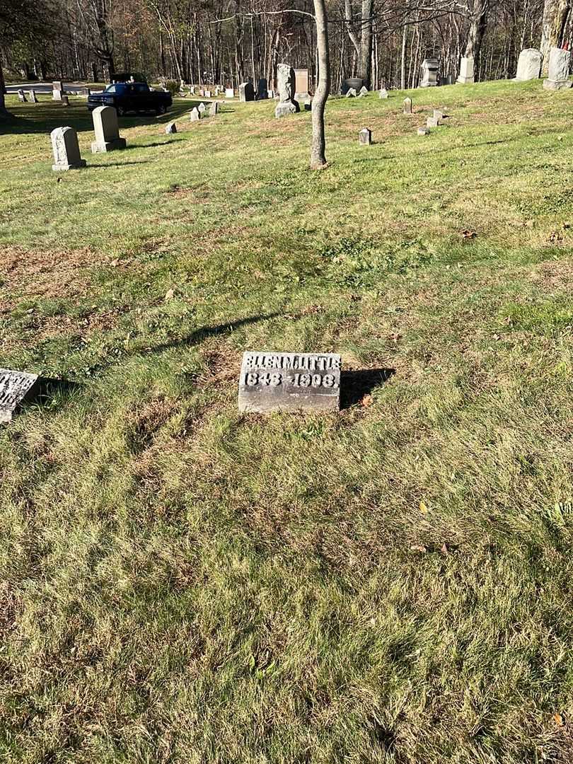 Ellen M. Little's grave. Photo 2