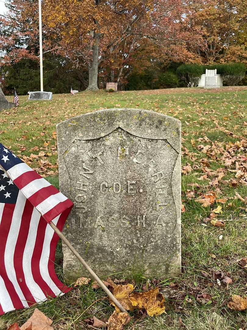 John T. Merrill's grave. Photo 3