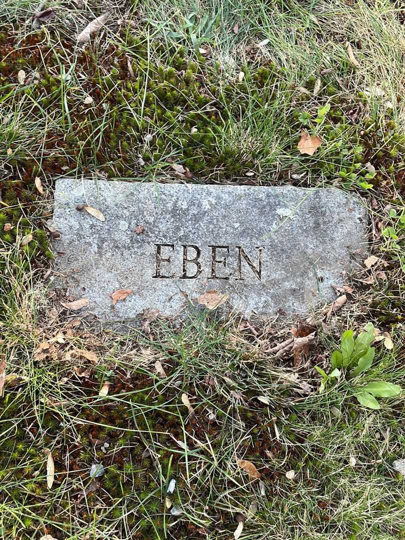 Eben W. Bailey's grave. Photo 4