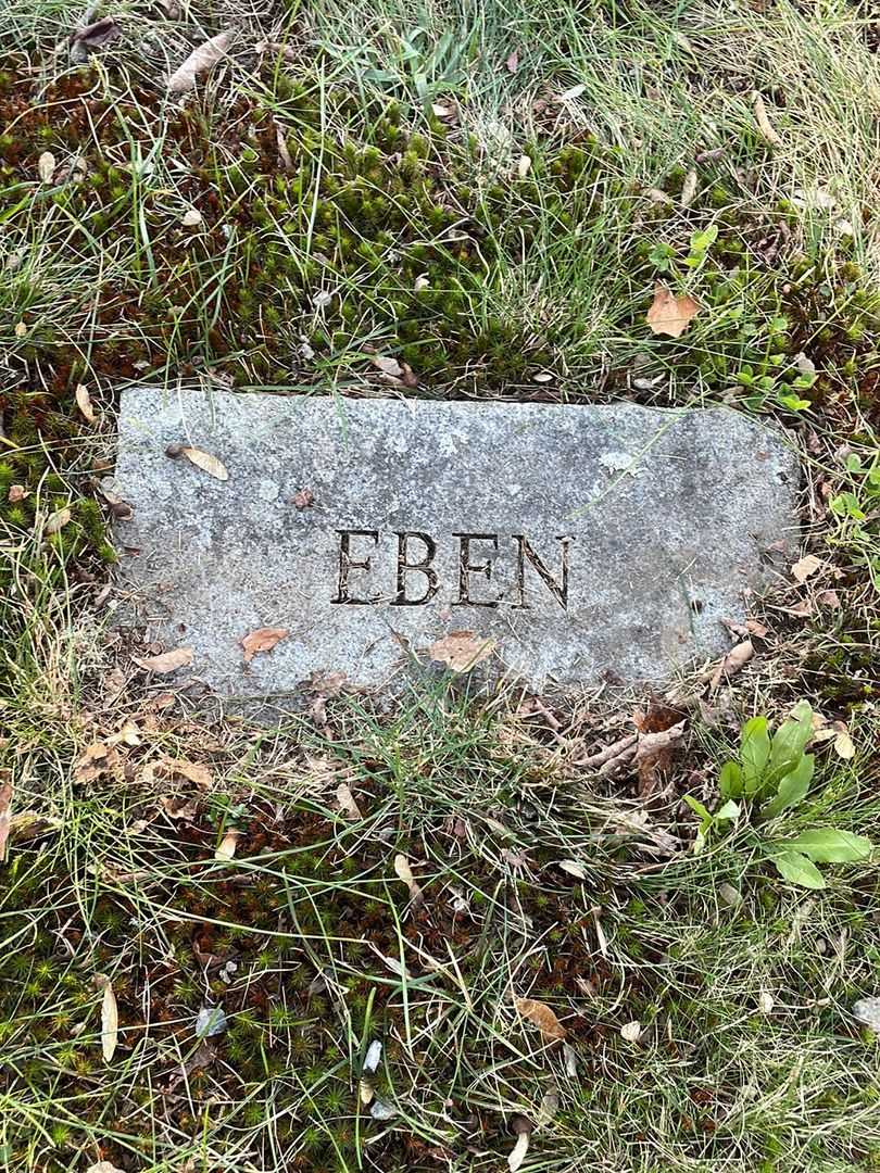 Eben W. Bailey's grave. Photo 5