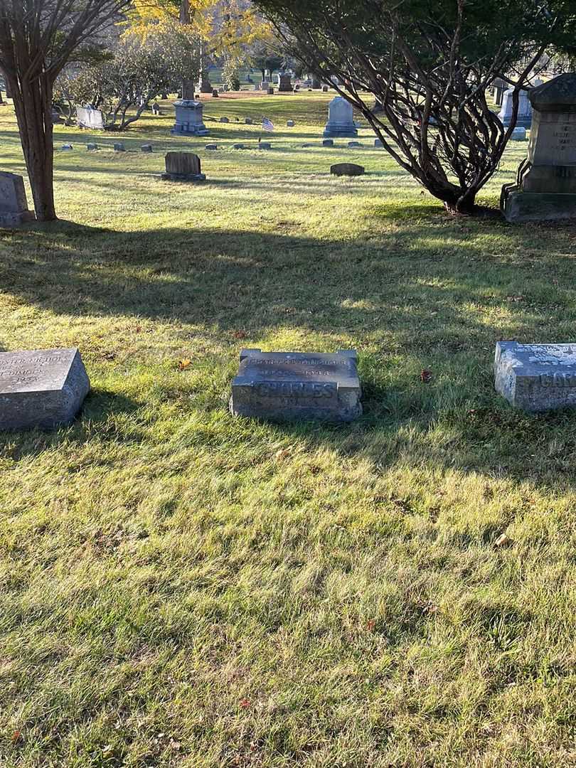 Charles E. Nichols's grave. Photo 2