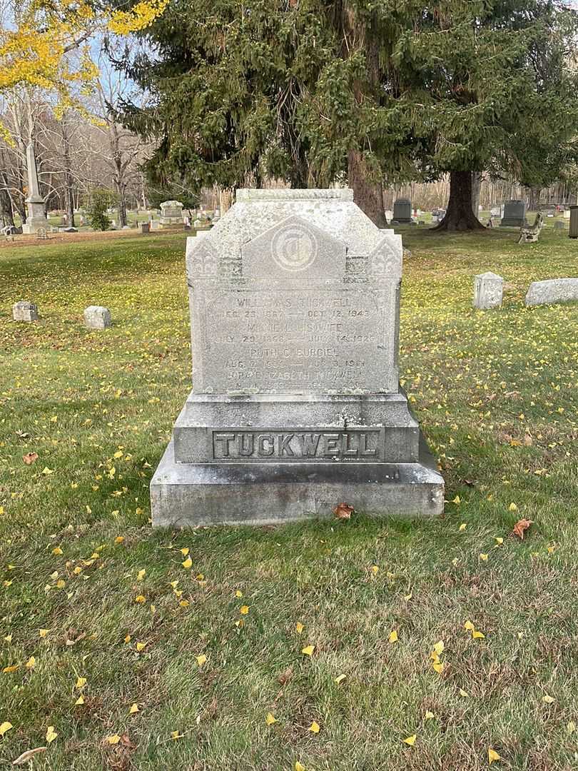 Lora Elizabeth Tuckwell's grave. Photo 2