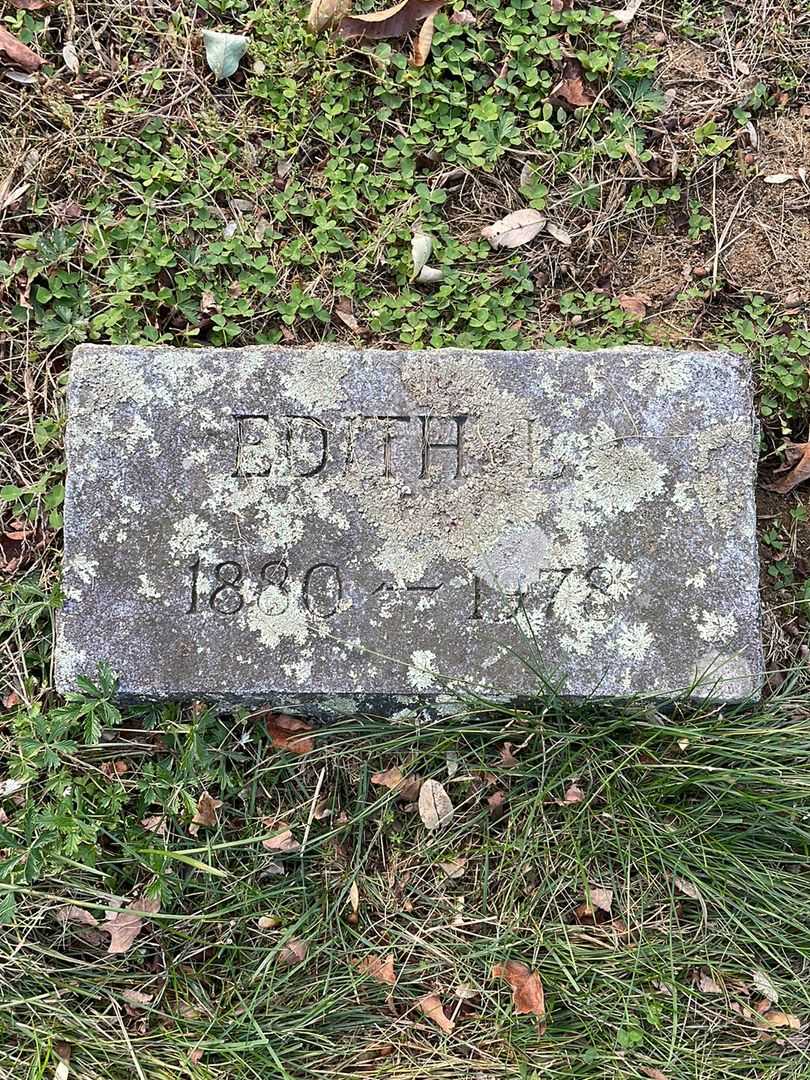 Edith L. Currier's grave. Photo 4