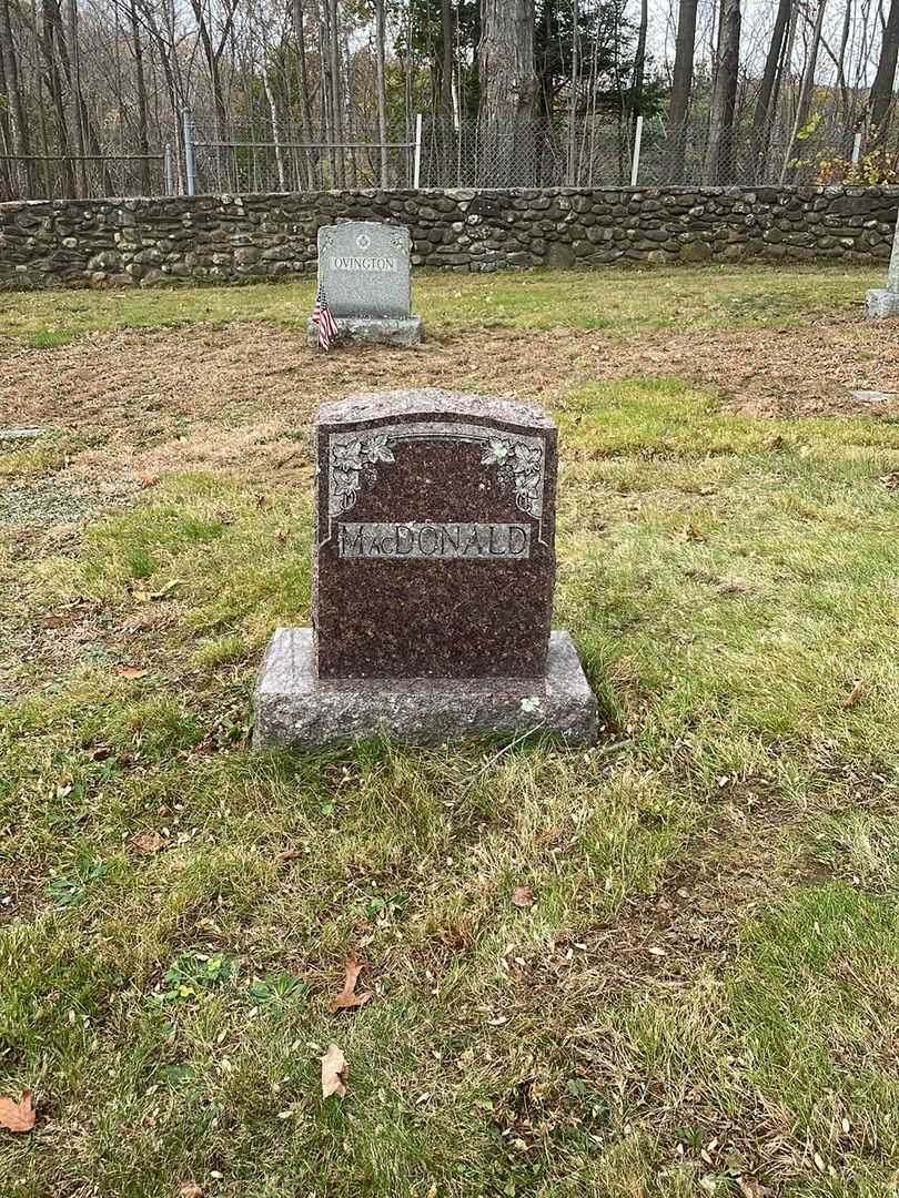 Frances V. MacDonald's grave. Photo 2