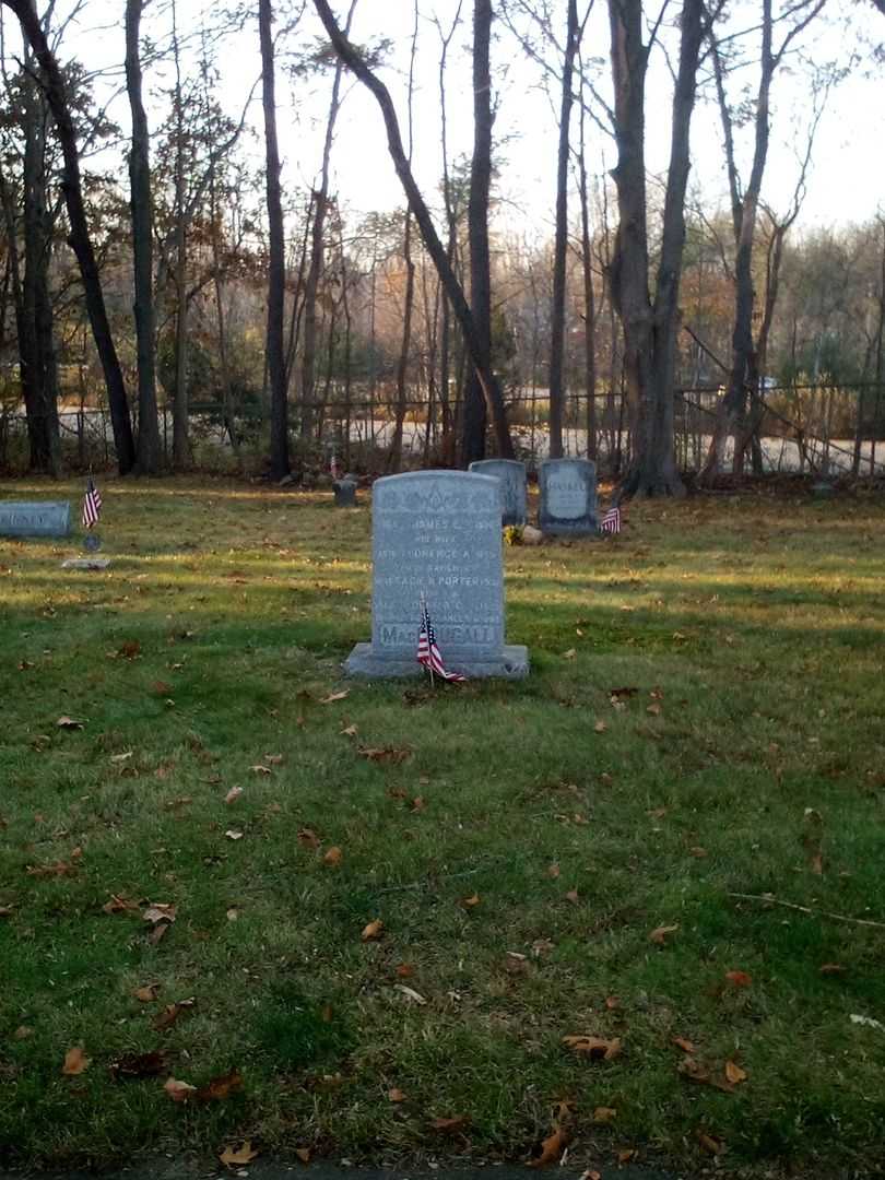 Sadie B. MacDougall Porter's grave. Photo 2