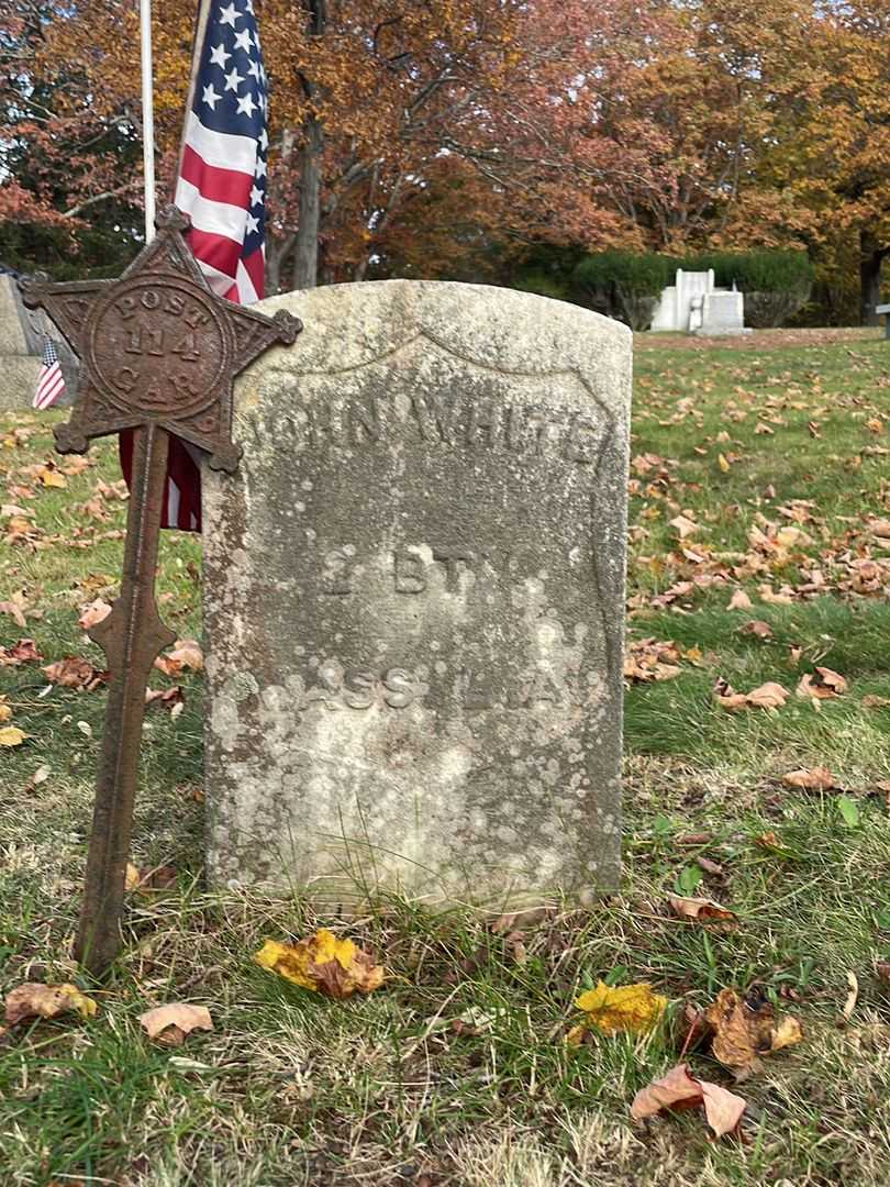 John White's grave. Photo 3