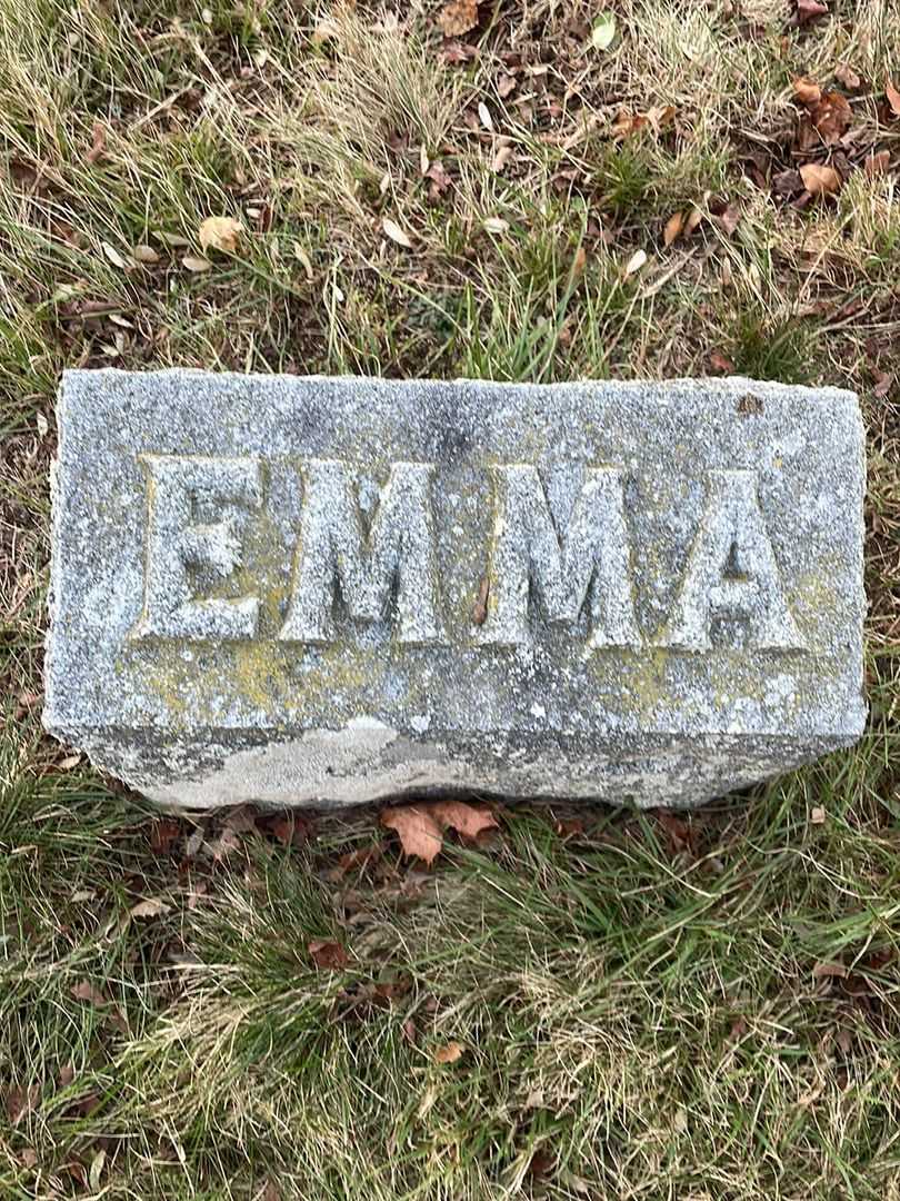 Emma F. Pettengill Parker's grave. Photo 4