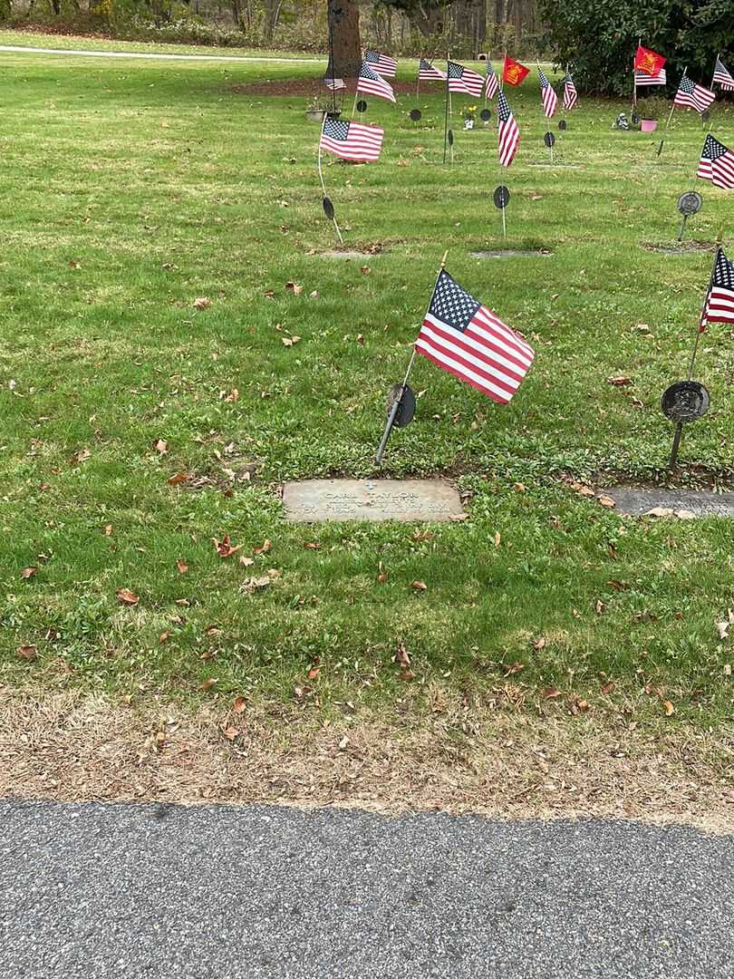 Carl Taylor's grave. Photo 2