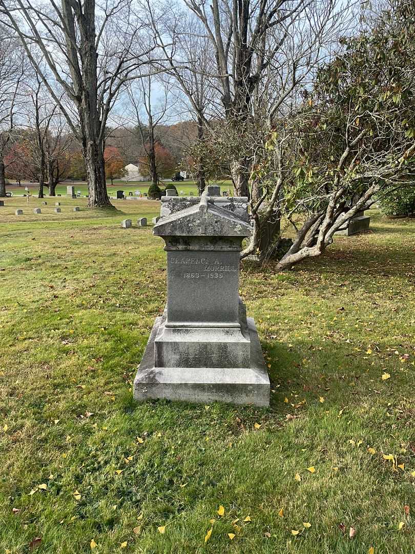 Clarence A. Morrill's grave. Photo 2