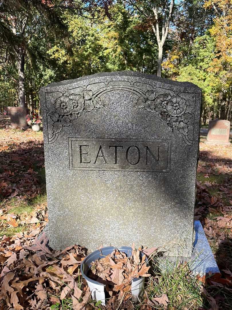 William A. Eaton's grave. Photo 1