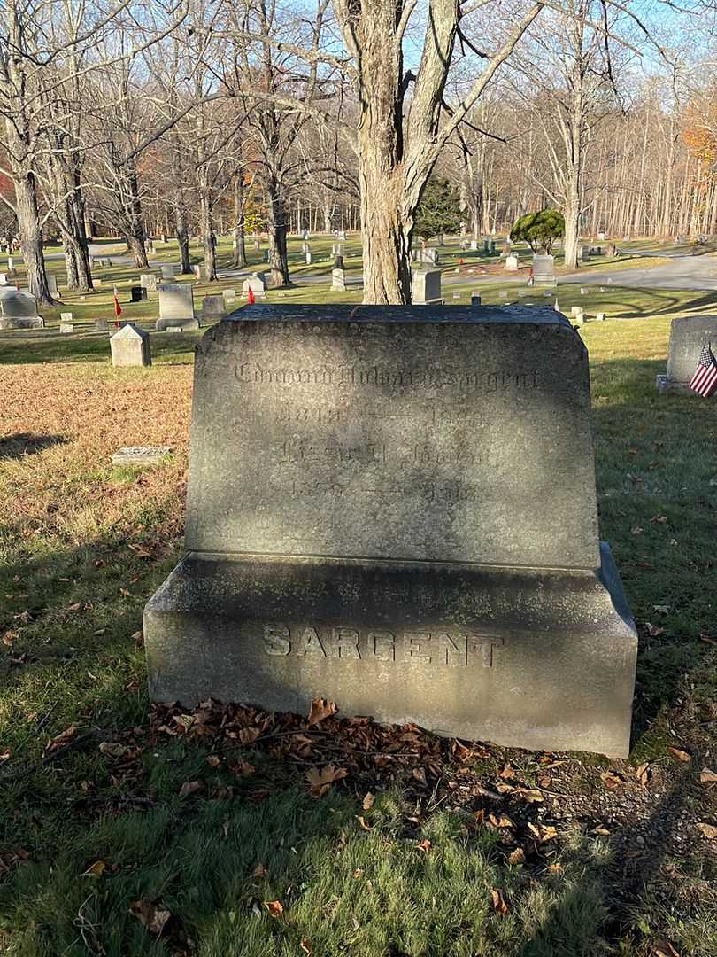 Lizzie H. Sargent's grave. Photo 2