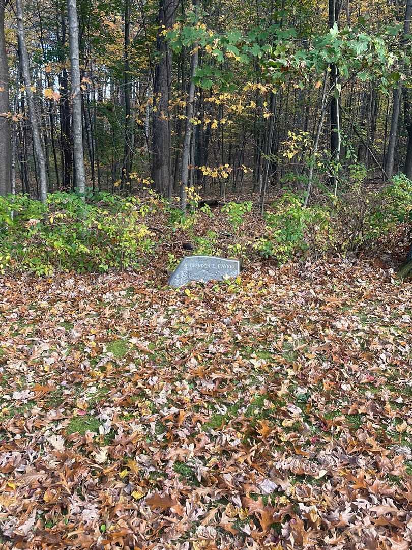 Glendon E. Raynes's grave. Photo 2