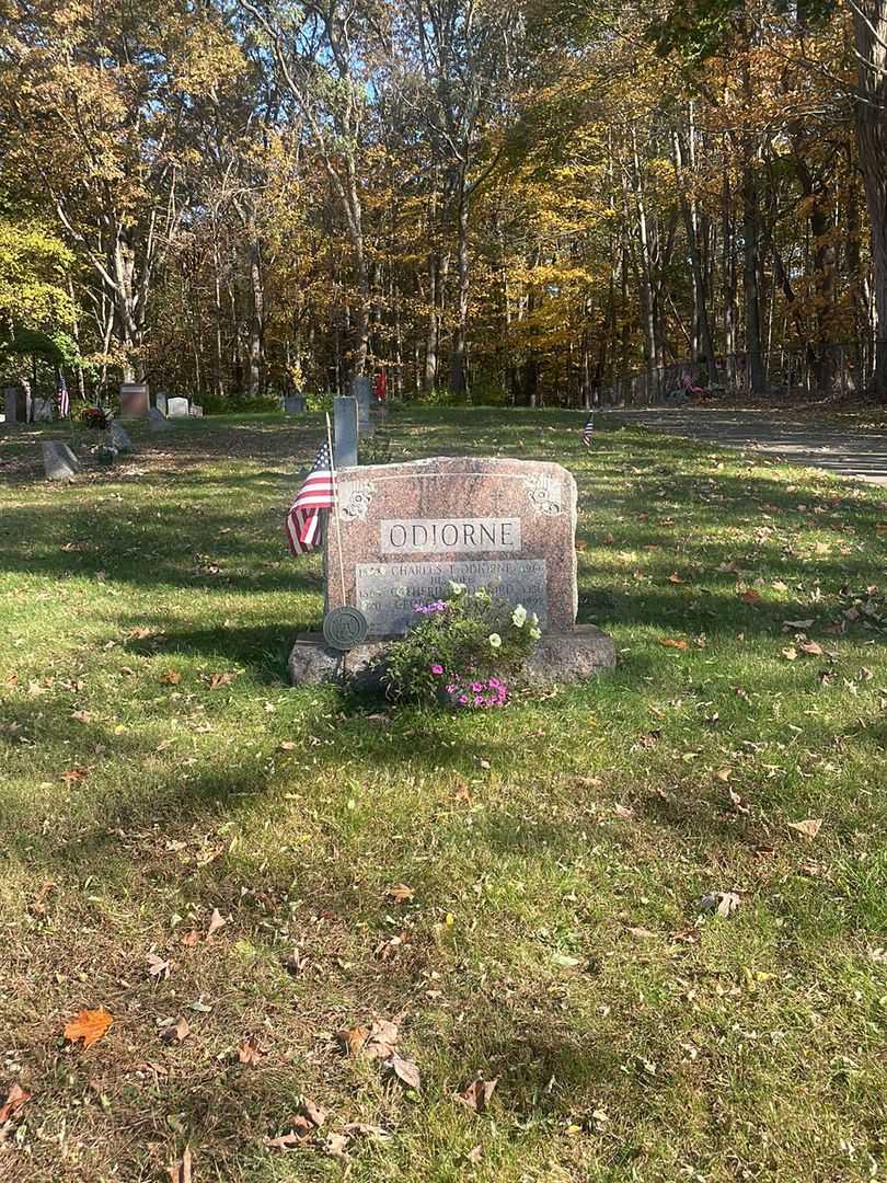 Charles T. Odiorne's grave. Photo 2