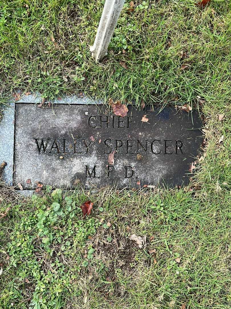 Wallace P. Spencer's grave. Photo 4
