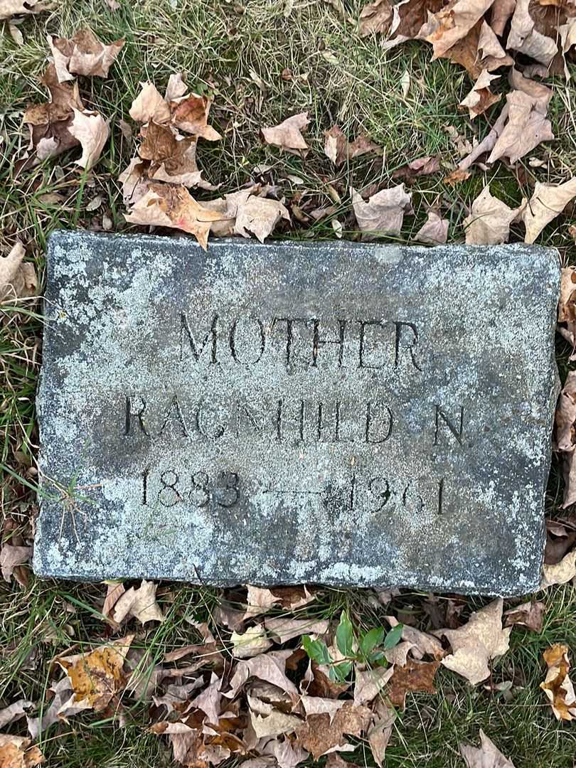 Racnhild N. Sande's grave. Photo 4