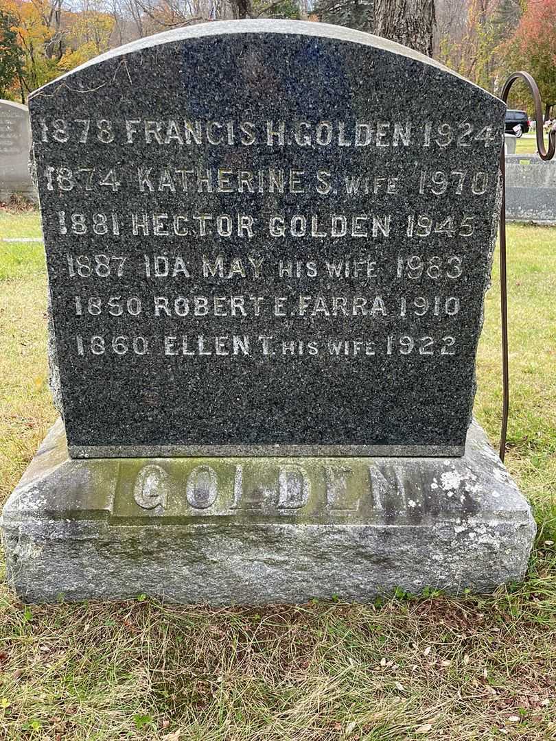 Robert E. Farra's grave. Photo 1