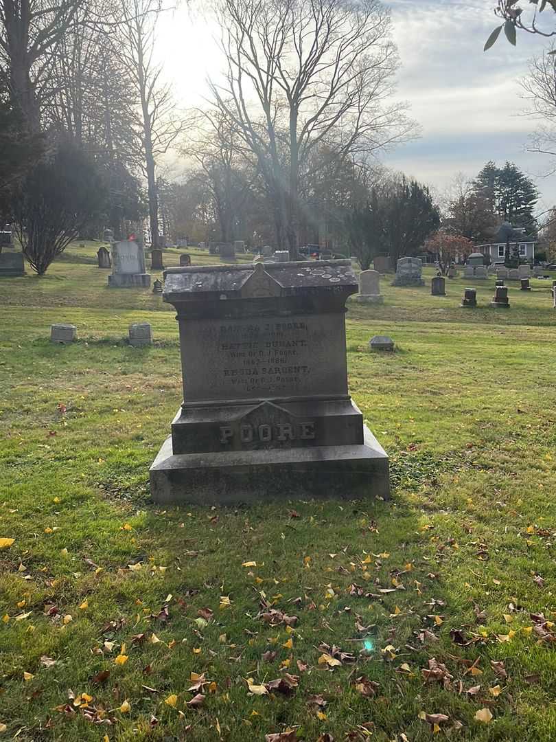 Daniel J. Poore's grave. Photo 2