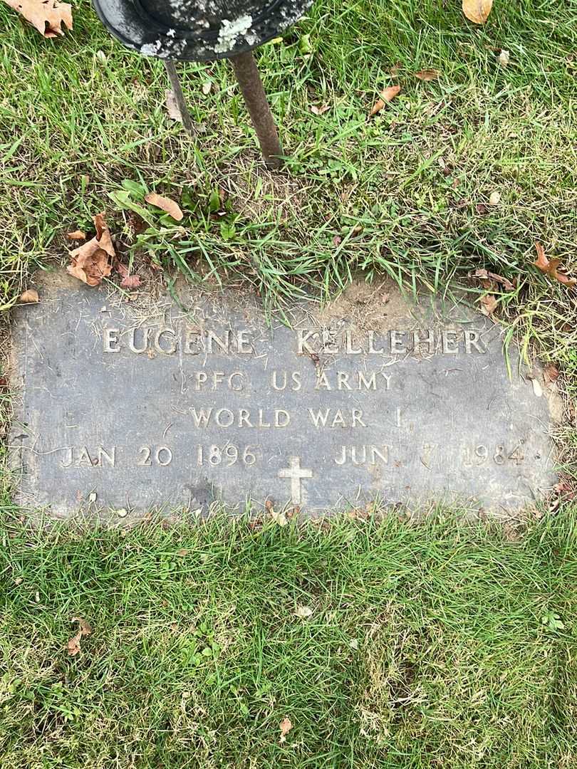 Eugene Kelleher's grave. Photo 1