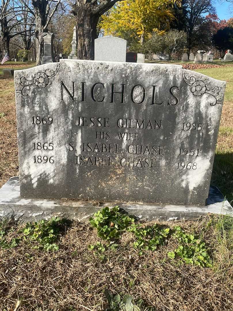 Jesse Gilman Nichols's grave. Photo 1