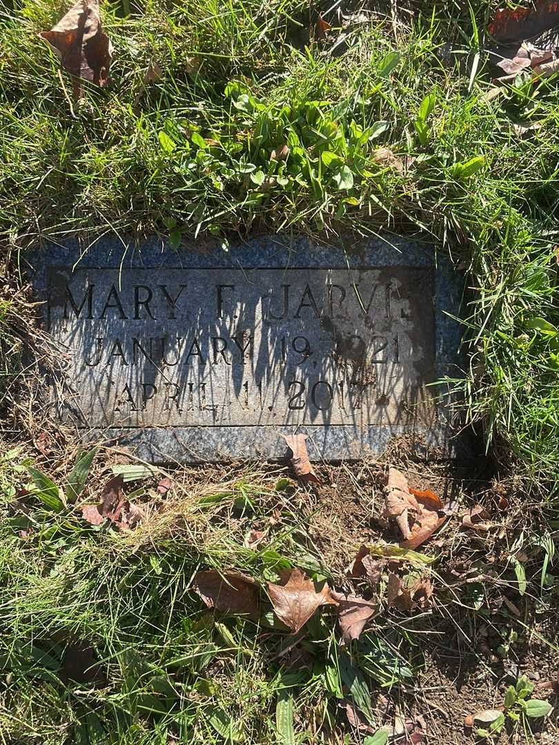 Mary F. Jarvis's grave. Photo 3