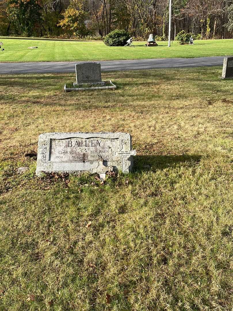 Herbert W. Bailey's grave. Photo 2