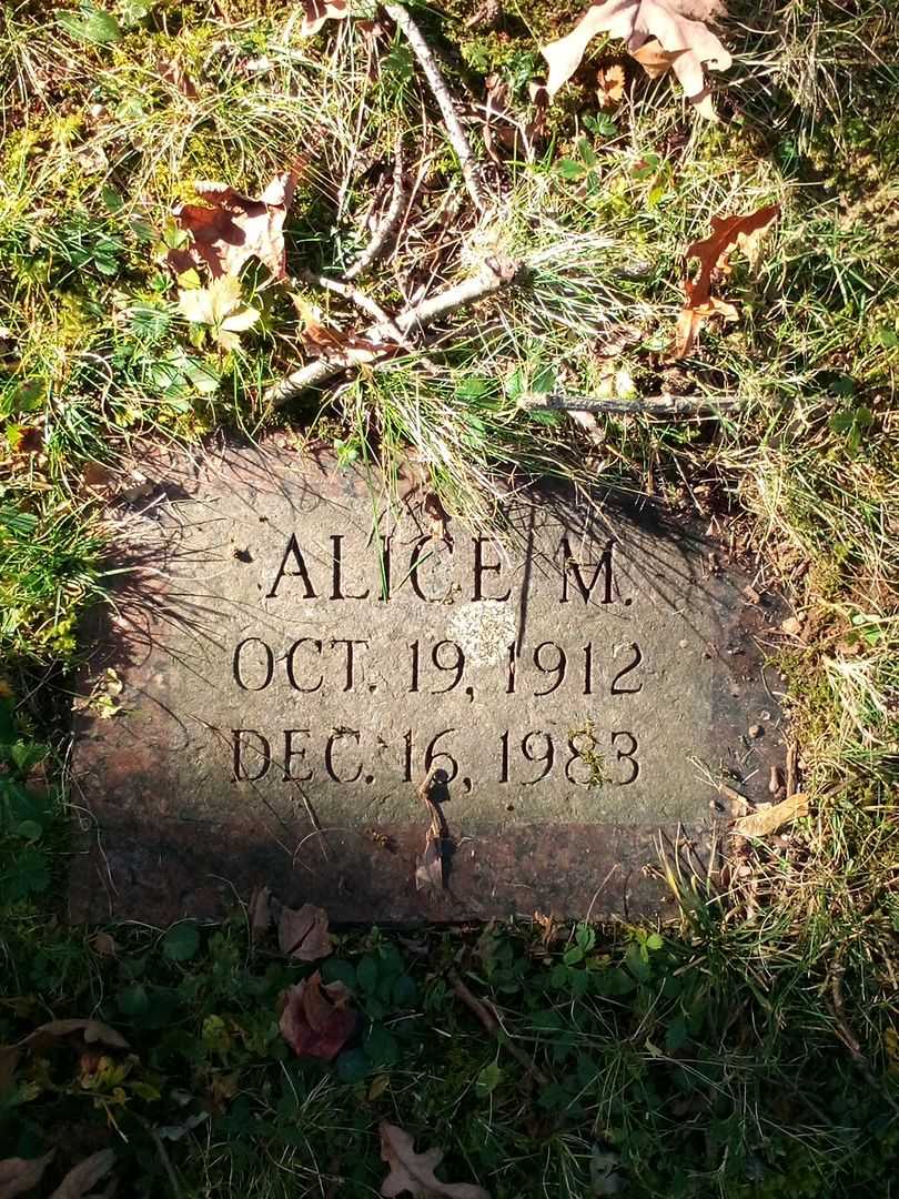 Alice M. Odiorne's grave. Photo 3