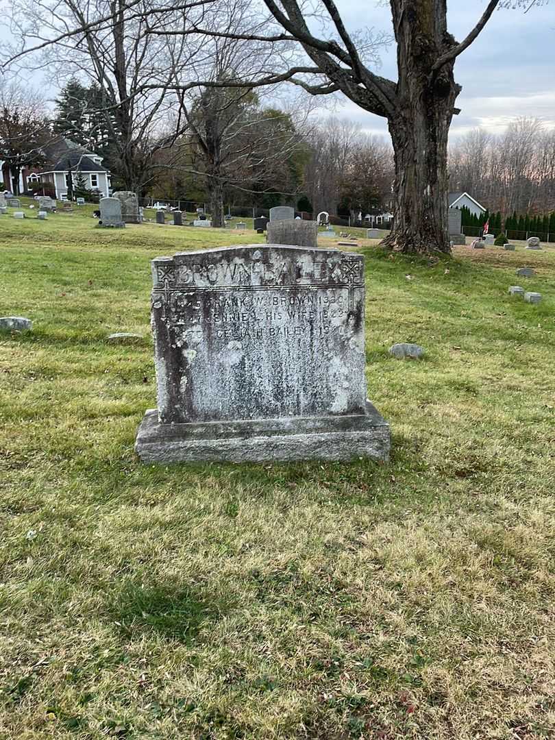 Celia H. Bailey's grave. Photo 2