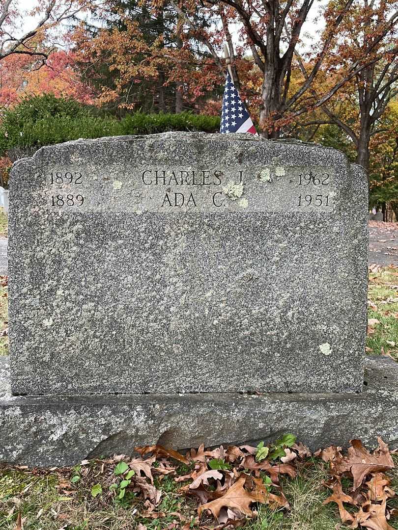 Charles J. Vincent's grave. Photo 3