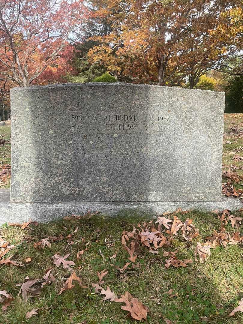 Alfred M. Bailey's grave. Photo 4