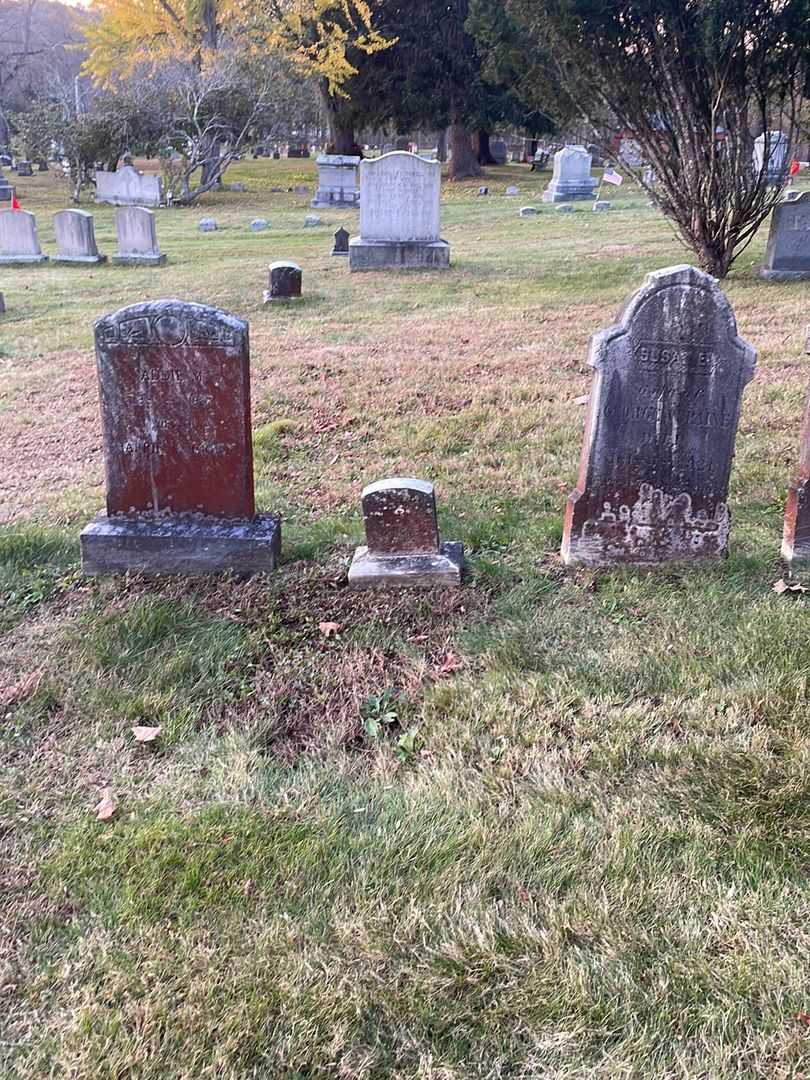 George W. Paine Junior's grave. Photo 2