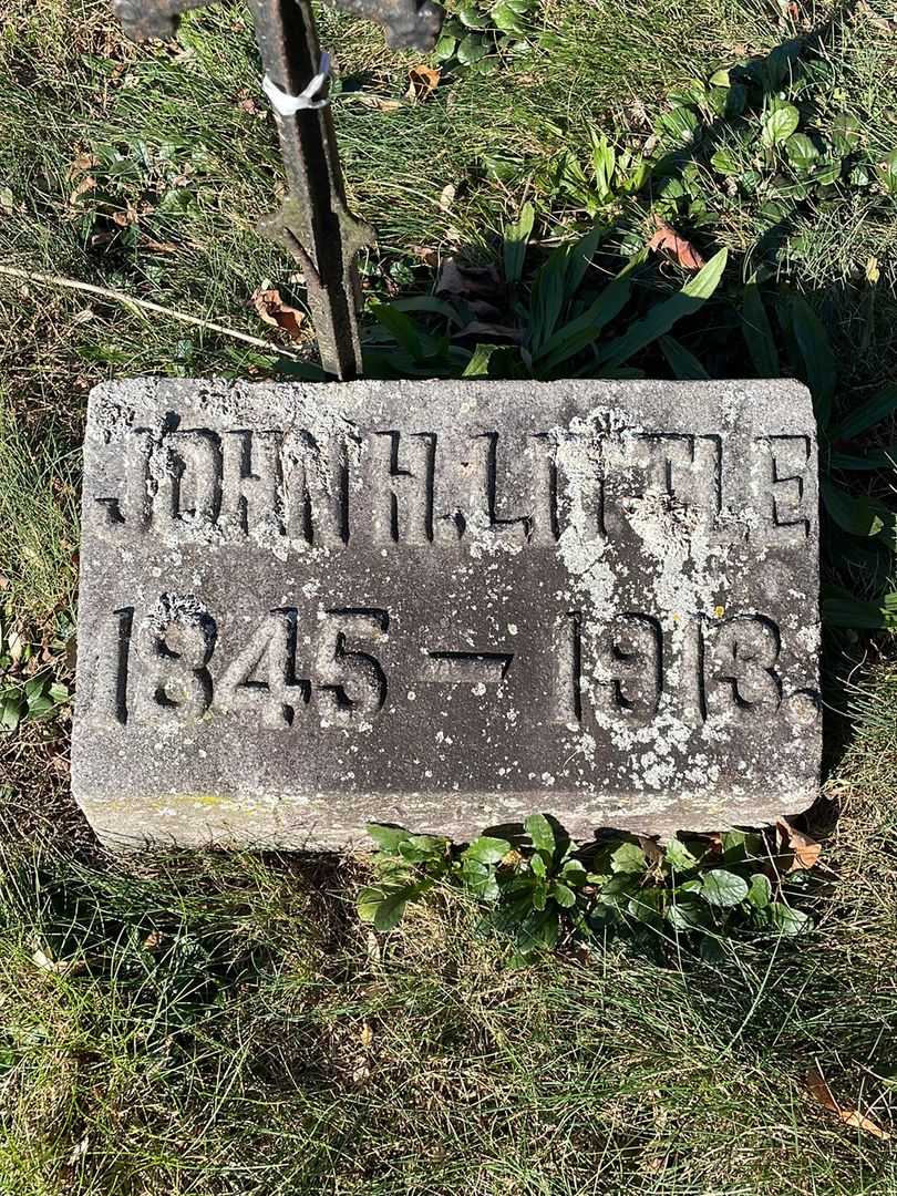 John H. Little's grave. Photo 3