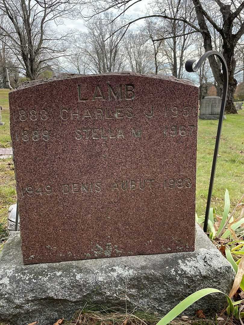 Ethel I. Lamb's grave. Photo 4