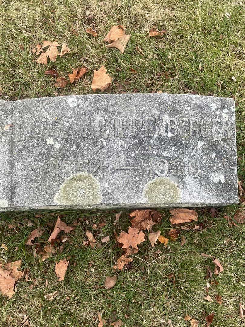 Laura N. Kippenberger's grave. Photo 3