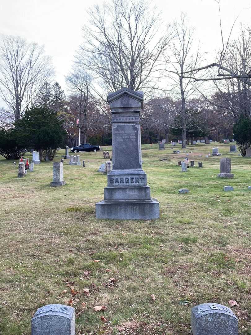 Richard A. Sargent's grave. Photo 2